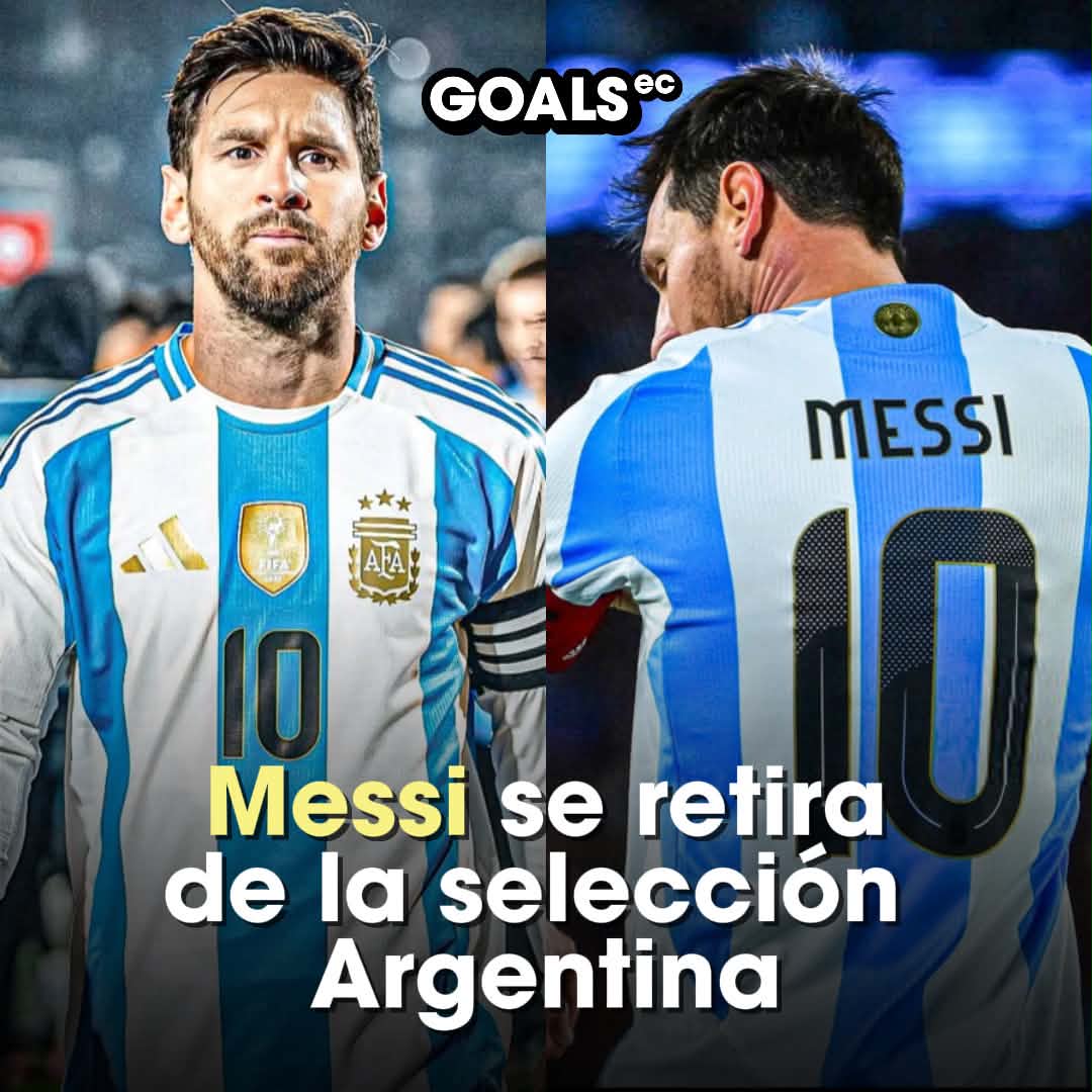 Lionel Messi se retira de la Selección Argentina: el adiós que nadie quería leer