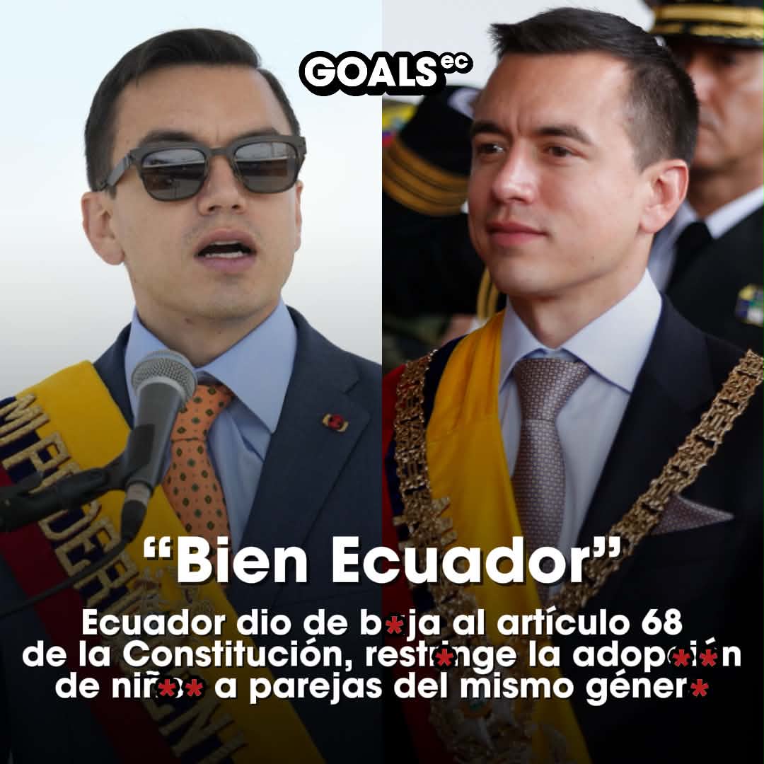 Ecuador vuelve a debatir la adopc!ón por parejas del mismo genero